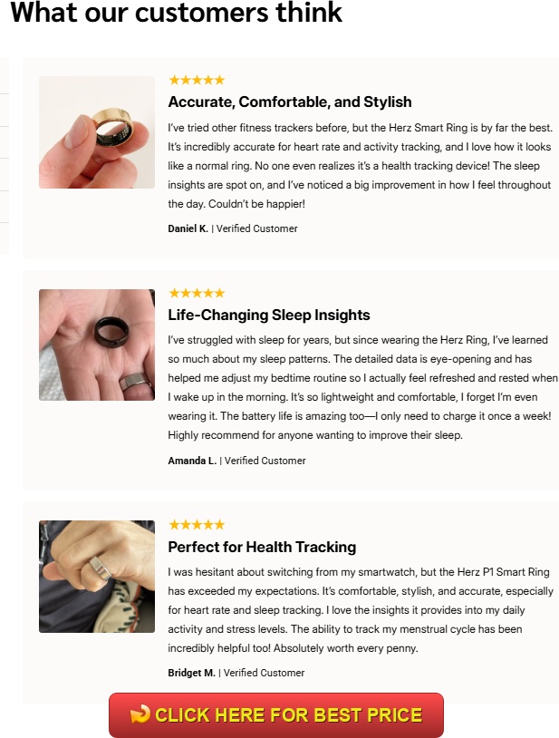 Herz P1 Smart Ring Review: Features, App & Real User Feedback