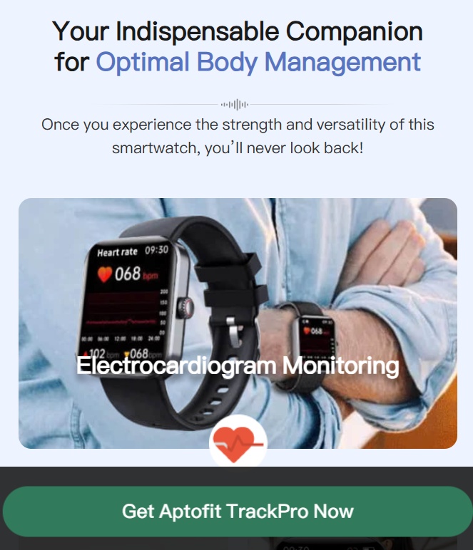 Aptofit Smartwatch Reviews: TrackPro Blood Sugar Monitor Australia