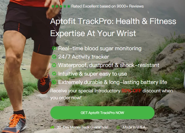 Aptofit Smartwatch Reviews: TrackPro Blood Sugar Monitor Australia